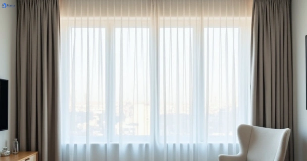 Freshly steam cleaned curtains in kanahooka-nsw QLD